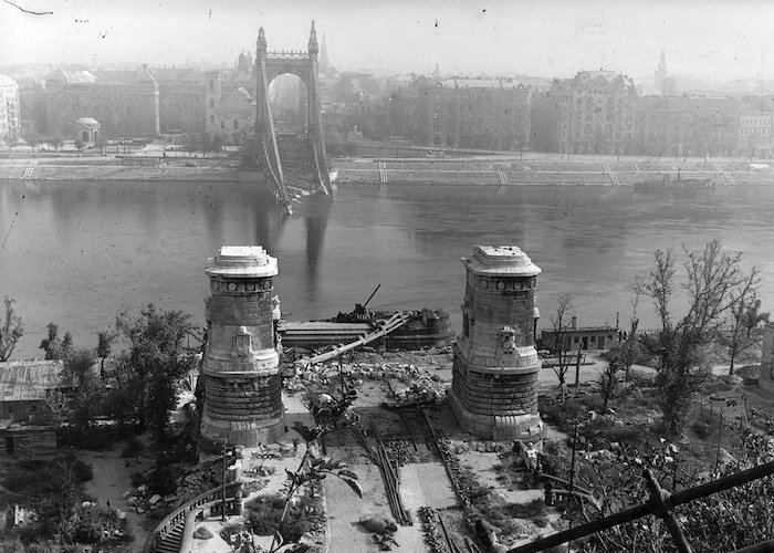 Будапешт, февраль 1945 года. Фото: Военный альбом.
