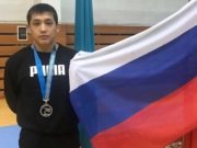 Борец Лазарь Самойлов завоевал «серебро» в Казахстане Борец Лазарь Самойлов завоевал «серебро» в Казахстане
