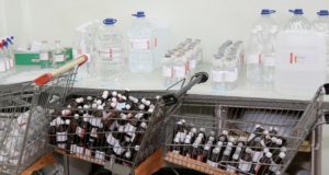 В Горно-Алтайске начали производить антисептики
