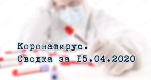 Ситуация с коронавирусом в Республике Алтай. Сводка за 15 апреля Ситуация с коронавирусом в Республике Алтай. Сводка за 15 апреля