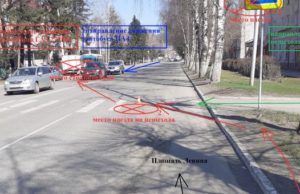 «Газель» без тормозов сбила мужчину на пешеходном переходе и врезалась в автобус
