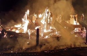 Мужчина и женщина погибли при пожаре в селе Кебезень