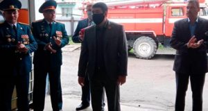 Личный состав и ветеранов пожарной части №3 поздравили с профессиональным праздником