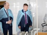 Олег Хорохордин посетил с инспекцией Республиканскую больницу Олег Хорохордин посетил с инспекцией Республиканскую больницу