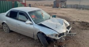 На дороге Ябоган – Туекта перевернулся автомобиль, водитель погиб