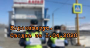 Ситуация с коронавирусом в Республике Алтай. Сводка за 1 апреля Ситуация с коронавирусом в Республике Алтай. Сводка за 1 апреля