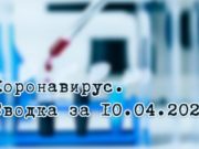 Ситуация с коронавирусом в Республике Алтай. Сводка за 10 апреля Ситуация с коронавирусом в Республике Алтай. Сводка за 10 апреля
