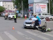 Несовершеннолетний мотоциклист без прав, убегавший от полиции, устроил ДТП Несовершеннолетний мотоциклист без прав, убегавший от полиции, устроил ДТП