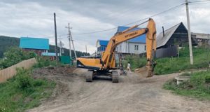 В Горно-Алтайске начался ремонт улицы Колхозной