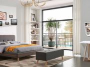 Спальная в стиле Mid Сentury Modern: эстетично, практично, функционально