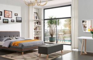 Спальная в стиле Mid Сentury Modern: эстетично, практично, функционально