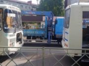 Два автобуса столкнулись в Горно-Алтайске