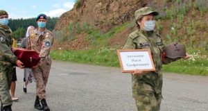 Прах красноармейца Наума Антюшина захоронили в Паспауле