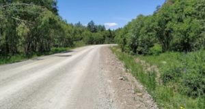 Ремонт двух дорог в Чойском и Майминском районах завершен раньше срока