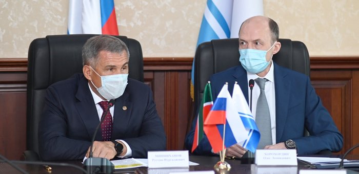 Президент Татарстана посетил Республику Алтай