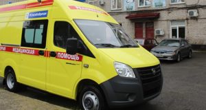 Современный реанимобиль появился в автопарке Перинатального центра
