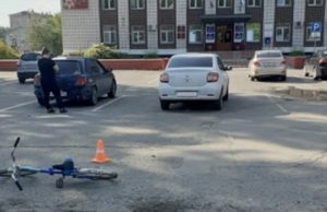 Жительница Бийска сбила пешехода с велосипедом Жительница Бийска сбила пешехода с велосипедом
