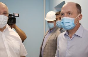 Глава республики посетил с рабочим визитом Усть-Коксу Глава республики посетил с рабочим визитом Усть-Коксу