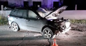 17-летний ученик автошколы, удирая от полиции, перевернулся на автомобиле родителей