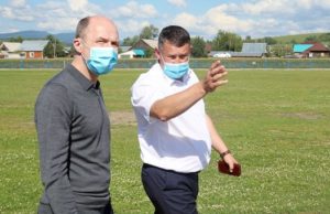 Глава республики посетил с инспекцией Чойский район Глава республики посетил с инспекцией Чойский район