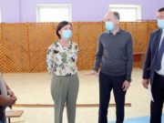 Благоустройство и ремонт спортивных объектов в рамках нацпроектов идет в Паспауле Благоустройство и ремонт спортивных объектов в рамках нацпроектов идет в Паспауле