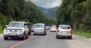 В выходные ремонт на Чуйском тракте приостановят, но в Усть-Мунах могут быть затруднения