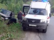 Горожанка не справилась с управлением и машина вылетела в кювет Горожанка не справилась с управлением и машина вылетела в кювет