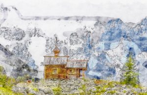 Часовню у Белухи, сожженную сектантом, решили восстановить Часовню у Белухи, сожженную сектантом, решили восстановить