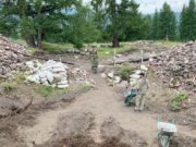 На Пятом пазырыкском кургане работала археологическая экспедиция ГАГУ На Пятом пазырыкском кургане работала археологическая экспедиция ГАГУ