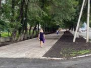 Завершен ремонт тротуара по проспекту Коммунистическому Завершен ремонт тротуара по проспекту Коммунистическому