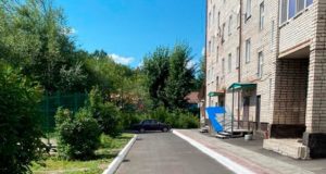Благоустроена дворовая территория дома №99 по проспекту Коммунистическому