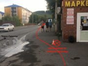 Возле магазина «Прод Алко Маркет» с утра пьяная автоледи сбила пешехода Возле магазина «Прод Алко Маркет» с утра пьяная автоледи сбила пешехода