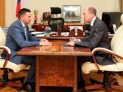 Олег Хорохордин обсудил с министром экологии проблему ликвидации опасных отходов в Акташе Олег Хорохордин обсудил с министром экологии проблему ликвидации опасных отходов в Акташе