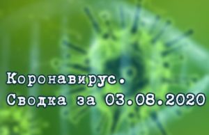 Ситуация с коронавирусом в Республике Алтай. Сводка за 3 августа Ситуация с коронавирусом в Республике Алтай. Сводка за 3 августа