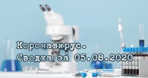 Ситуация с коронавирусом в Республике Алтай. Сводка за 5 августа