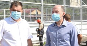 Олег Хорохордин посетил с рабочей поездкой Чемальский район