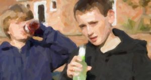 Подростков, распивающих алкоголь, обнаружили во время рейда Трех подростков, распивающих алкоголь, обнаружили во время рейда