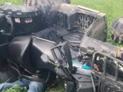 Туристка из Новосибирска перевернулась на квадроцикле Туристка из Новосибирска перевернулась на квадроцикле