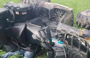 Туристка из Новосибирска перевернулась на квадроцикле Туристка из Новосибирска перевернулась на квадроцикле