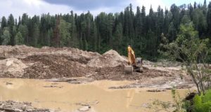 Золотодобытчики загрязняли воду в реке Чулта Золотодобывающая организация загрязняла воду в реке Чулта