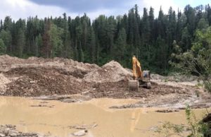 Золотодобытчики загрязняли воду в реке Чулта Золотодобывающая организация загрязняла воду в реке Чулта