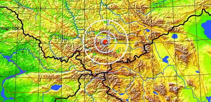 В Кош-Агачском районе произошло небольшое землетрясение