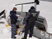 Из-за крупного ущерба собственнику возбуждено уголовное дело по факту крушения вертолета на Белухе Из-за крупного ущерба собственнику возбуждено уголовное дело по факту крушения вертолета на Белухе