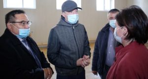 Олег Хорохордин побывал с рабочим визитом в Онгудайском районе