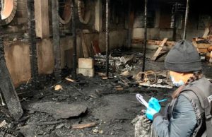 При пожаре в кафе «Каяс» погибли бармен и его знакомый При пожаре в кафе «Каяс» погибли бармен и его знакомый
