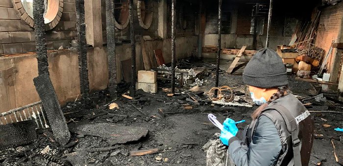 При пожаре в кафе «Каяс» погибли бармен и его знакомый