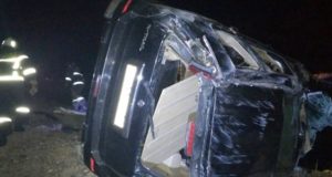 Нетрезвая автоледи ночью перевернулась на Nissan X-Trail Нетрезвая автоледи ночью перевернулась на Nissan X-Trail