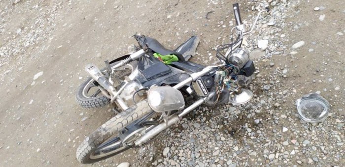 Сельчанка не уступила дорогу мотоциклу, 16-летний мотоциклист госпитализирован