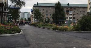 Новые дворовые территории благоустроили в Горно-Алтайске