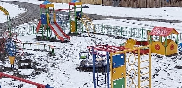 В Саратане и Ташанте благоустроили общественные территории